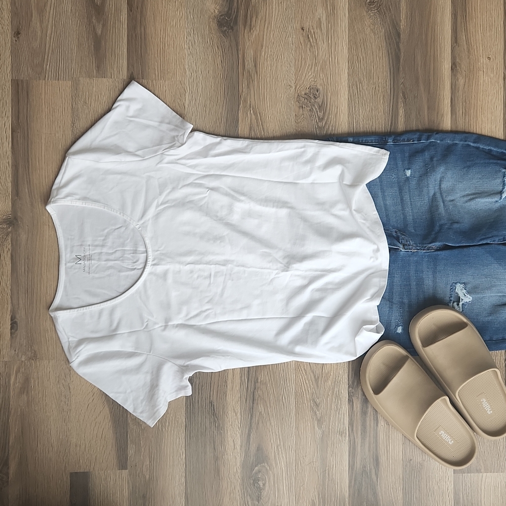 White Tee